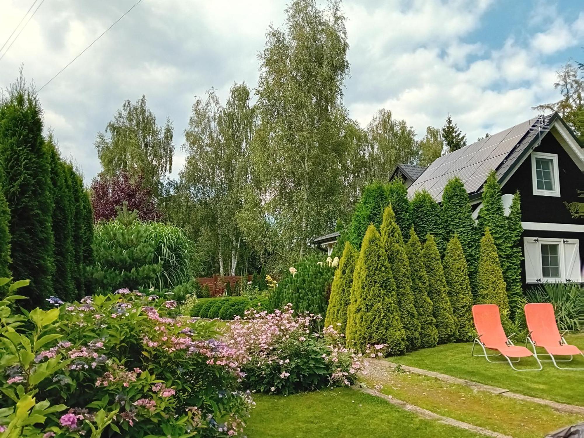 黑白山林小屋 Kołczewo 外观 照片