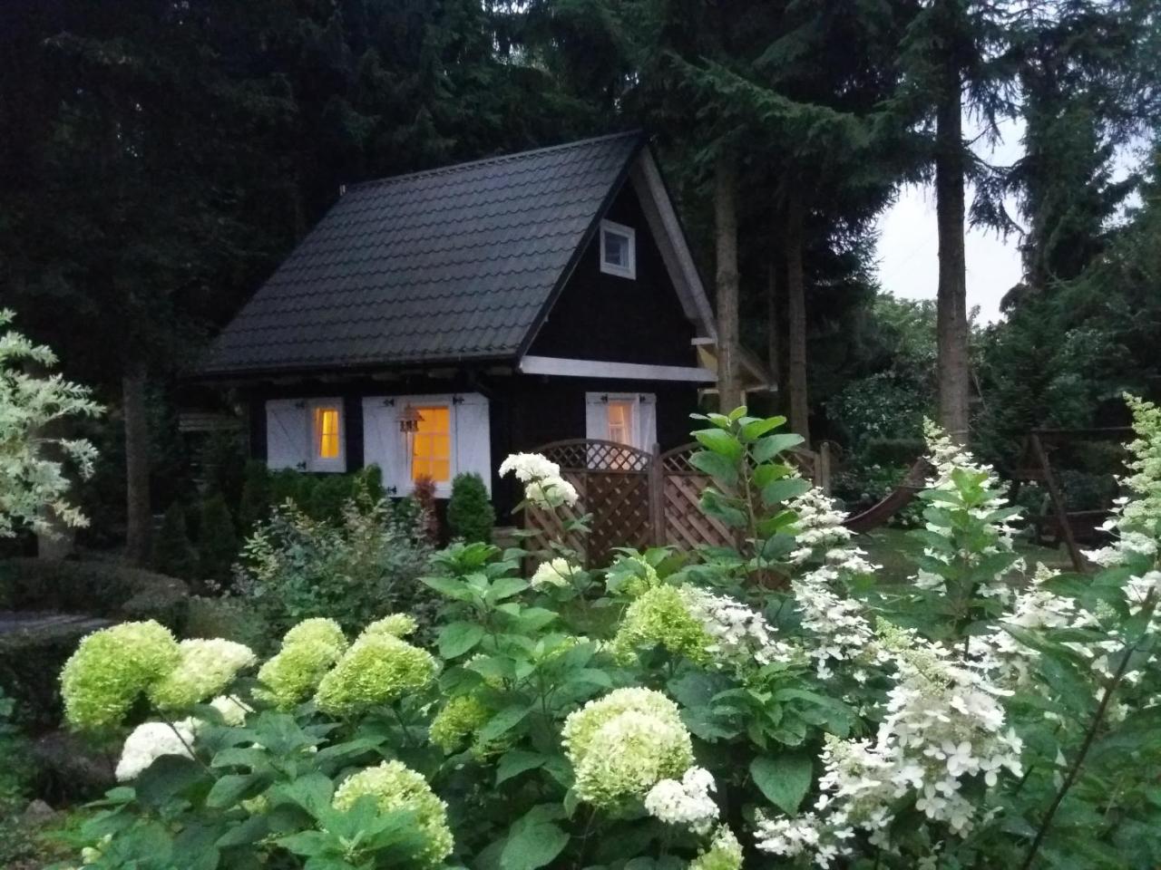 黑白山林小屋 Kołczewo 外观 照片